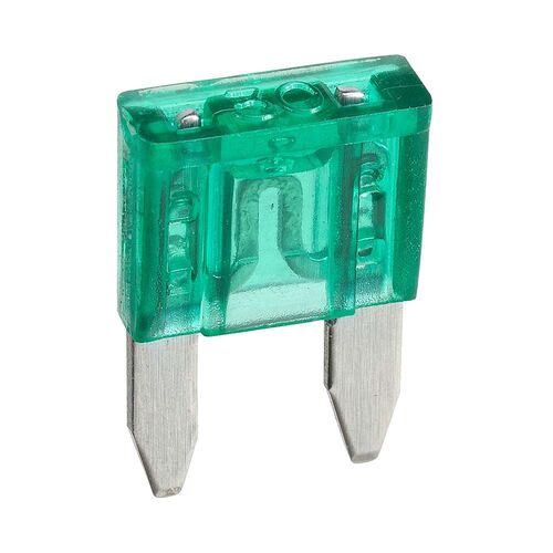 Narva 30 Amp Green Mini Blade Fuse (Blister Pack Of 5)