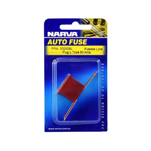 Narva 50 Amp Red Fusible Link - Long Tab (Blister Pack Of 1)