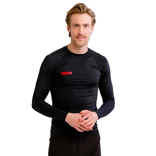 Jobe Rash Guard Longsleeve Men Black - Large