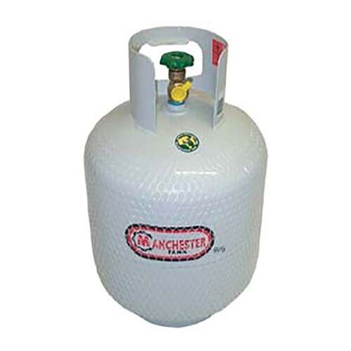 Manchester 4kg Grade 2 Gas Cylinder Pol - L/H Thread  No Gauge