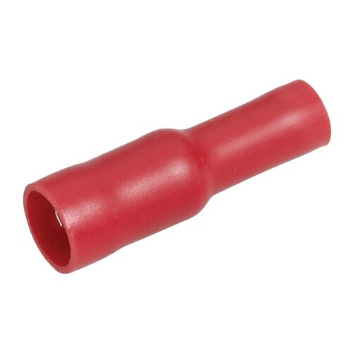 Narva 4.0mm Female Bullet Terminal Red (12 Pack)