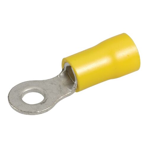 Narva 4.3mm Ring Terminal Yellow (14 Pack)