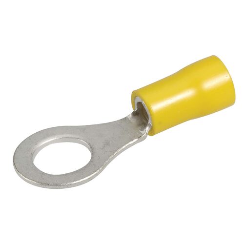 Narva 8.4mm Ring Terminal Yellow (10 Pack)