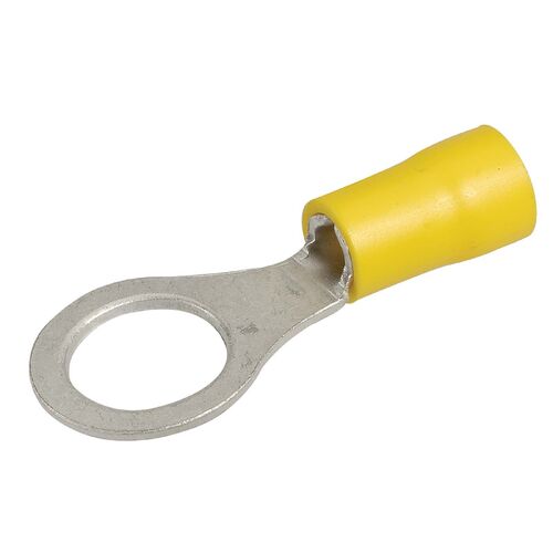 Narva 9.5mm Ring Terminal Yellow (10 Pack)