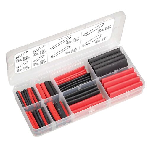 Narva 105 Piece Dual Wall Heatshrink Tubing Assortment