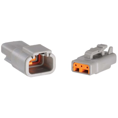 Narva 3 Way DTM Deutsch Connector Kit (Blister Pair - Male/Female)