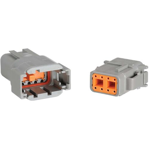 Narva 8 Way DTM Deutsch Connector Kit (Blister Pair - Male/Female)