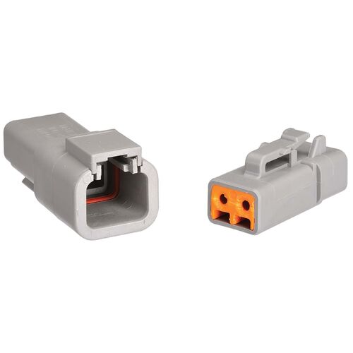 Narva 2 Way DTP Deutsch Connector Kit (Blister Pair - Male/Female)