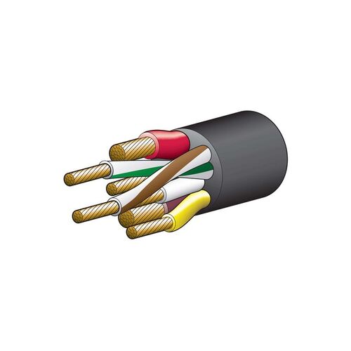 Narva 7 Core Ebs Multicore Cable (30M) Red, Black, Yellow, Brown, White, White/Green, White/Brow