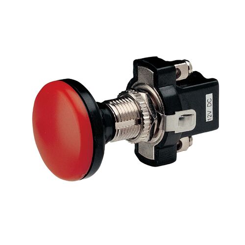 Narva Illuminated Off/On Push/Pull Switch (Red)