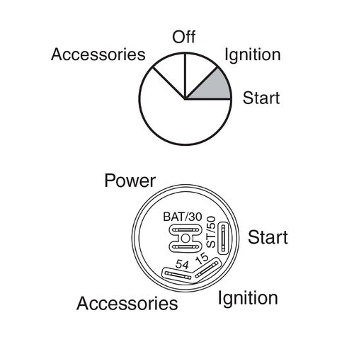 Narva 4 Position Ignition Switch