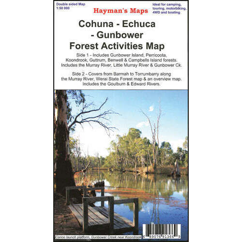 Cohuna - Echuca - Gunbower Map