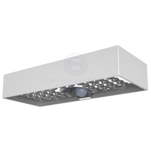 Light LED brick IP65 smart solar PIR motion sensor 800lu white