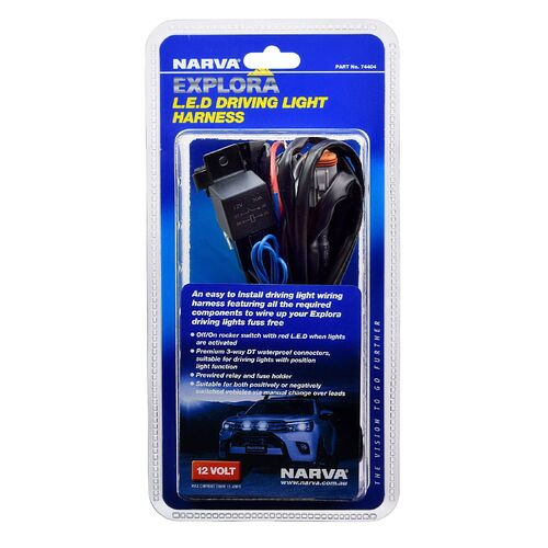 Narva 12V Explora 175 Driving Light Harness