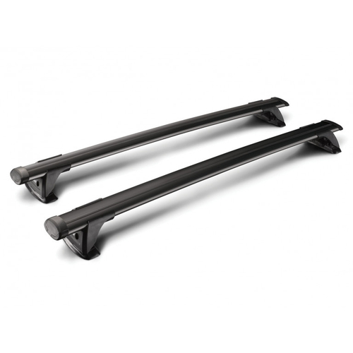 ThruBar 135cm Black Pair (S17YB)