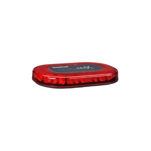 Narva 12/24V Aeromax Mini Led Bar Flange Base (Red Lens)