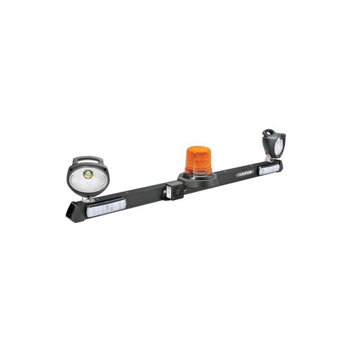 Narva 12/24V Led Low Profile Rotating Strobe Utility Bar, Mini Senator Led Work Lamps - 1.2M