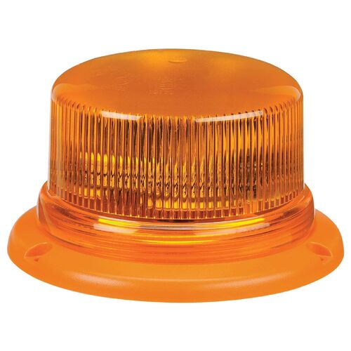 Narva Eurotech Low Profile Led Strobe/Rotator Light (Amber) 6 Selectable Flash Patterns