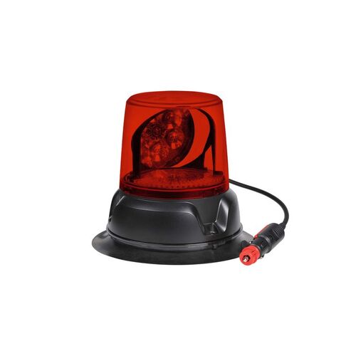 Narva 12/24V Aeromax Led Rotating Beacon (Red) Magnetic Base