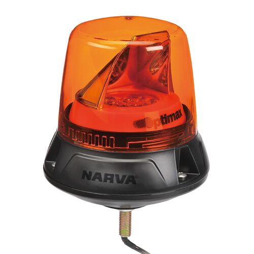 Narva 10-33V Optimax Led Rotating Beacon Single Bolt Mount (Amber)