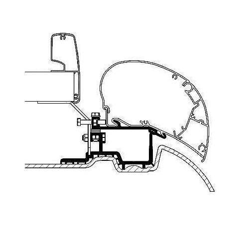 Thule Sprinter Adaptor Series 6