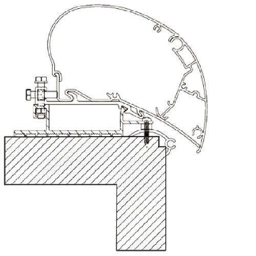 Thule Roof Top Adaptor (set) series 6