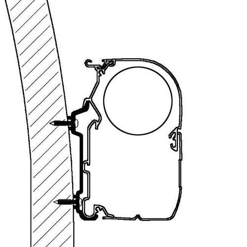 Ford Transit high roof bracket