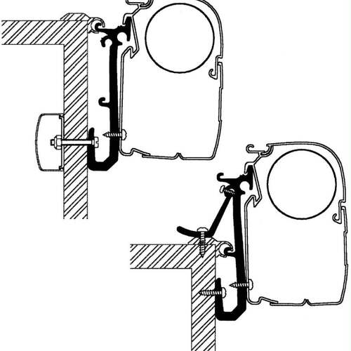 Thule Caravan Adaptor