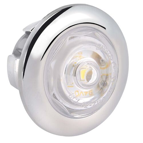 Narva 9-33V Led Model 2 Front End Outline Marker Lamp With Chrome Grommet