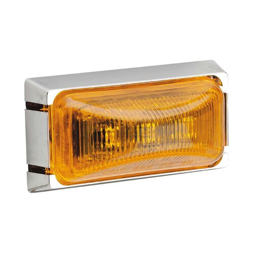 Narva 12V Led Amber Chrome Cabin Lamp