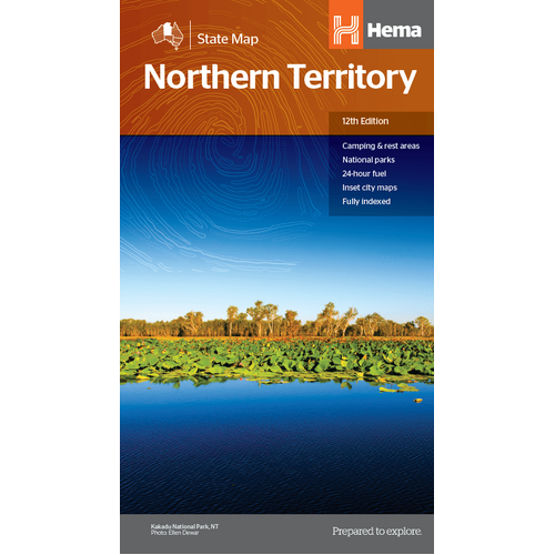 Northern Territory State Map