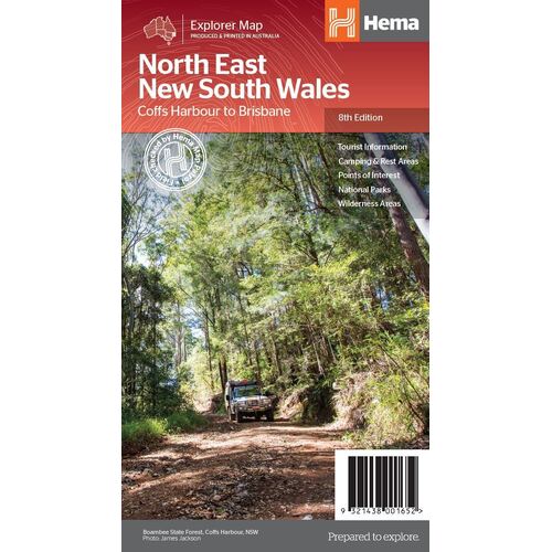 North East New South Wales Map