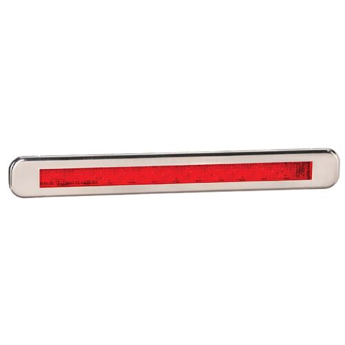 Narva 9-33V Model 39 Led Stop/Tail Lamp Stainless Steel Cover (Blister Pack Of 1)