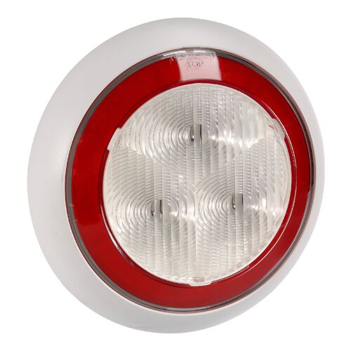 Narva 9-33 Volt Model 43 Led Rear Stop Lamp (Red) With Red Led Tail Ring