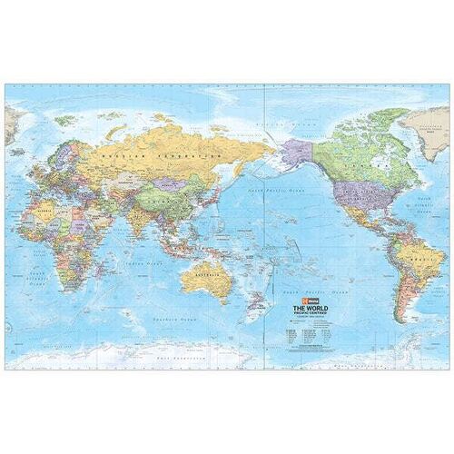 World Mega Map - 2320x1511 - Laminated