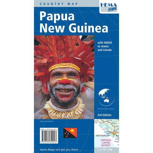 Papua New Guinea Map