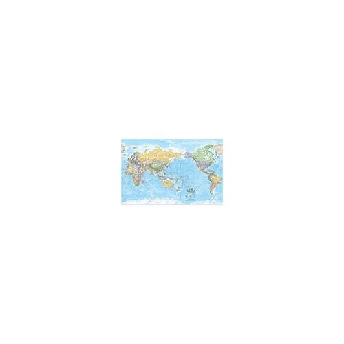 World Political Pacific Centred Supermap - 1520x990 - Laminated