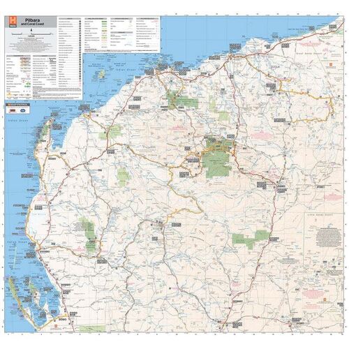 Pilbara Supermap - 1400x1307 - Unlaminated