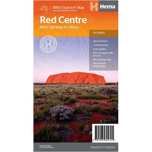 The Red Centre Map