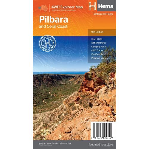 Pilbara & Coral Coast Map