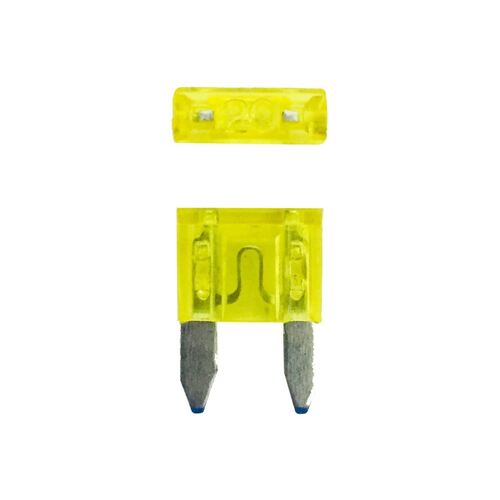 Mini blade fuse 50 Pack (20A)