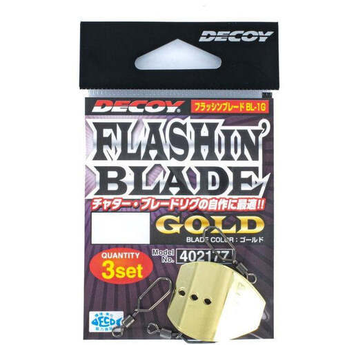 Decoy 40217 Flashin Blade Gold #L Box 3