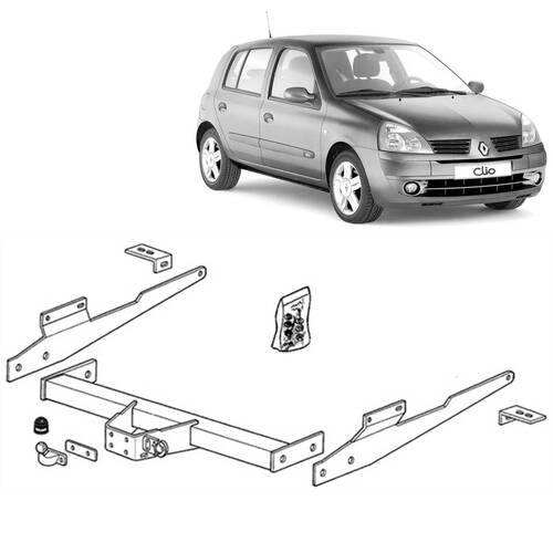 Brink Towbar to suit Renault Clio (12/2001 - 06/2006), Renault Clio (12/2001 - 08/2008)