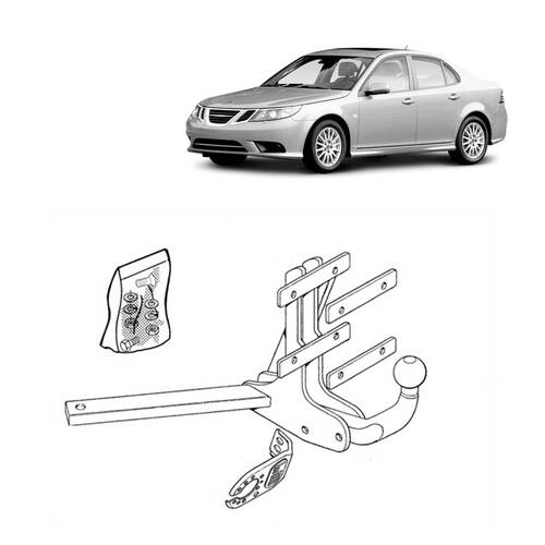 Brink Towbar to suit Saab 9-3 (11/2002 - 12/2011)