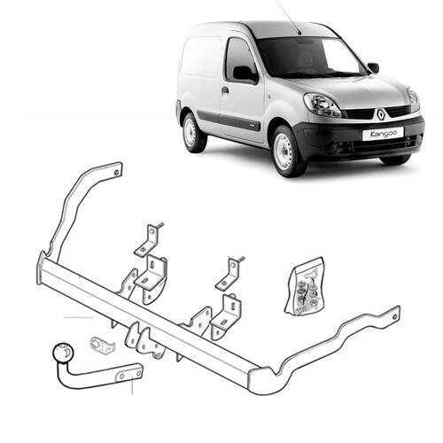 Brink Towbar to suit Renault Kangoo (08/2004 - 01/2008)