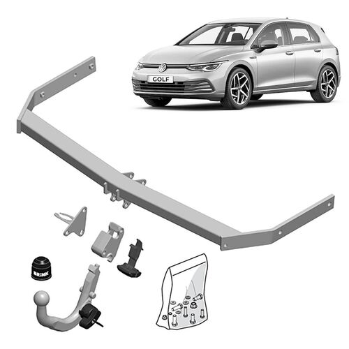 Brink Towbar to suit Audi A3 (07/2008 - 08/2012), Volkswagen Golf (10/2008 - on), Volkswagen Golf (02/2009 - 02/2009)