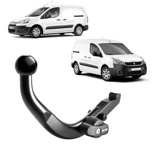 Brink Towbar to suit Citroen Berlingo (03/2009 - 10/2018), Peugeot Partner (04/2008 - 10/2018), Citroen Berlingo (02/2008 - 10/2018)