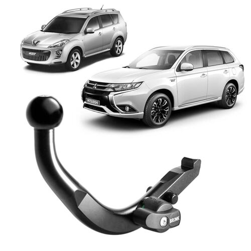 Brink Towbar to suit Mitsubishi Outlander (11/2006 - on), Peugeot 4007 (02/2007 - 04/2012)