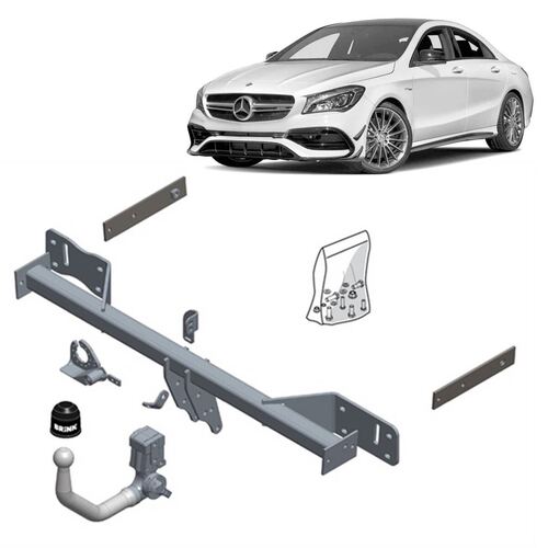 Brink Towbar to suit MERCEDES-BENZ A-CLASS (06/2012 - on), MERCEDES-BENZ B-CLASS (11/2011 - on), MERCEDES-BENZ CLA (01/2015 - 03/2019), MERCEDES-BENZ 