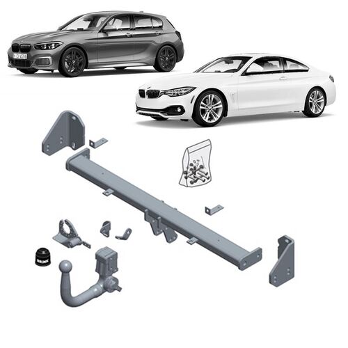 Brink Towbar to suit BMW 3 (11/2011 - on), BMW 1 (11/2010 - on), BMW 2 (11/2013 - 03/2018), BMW 4 (03/2014 - on), BMW 4 (10/2013 - on), BMW 2 (10/2013